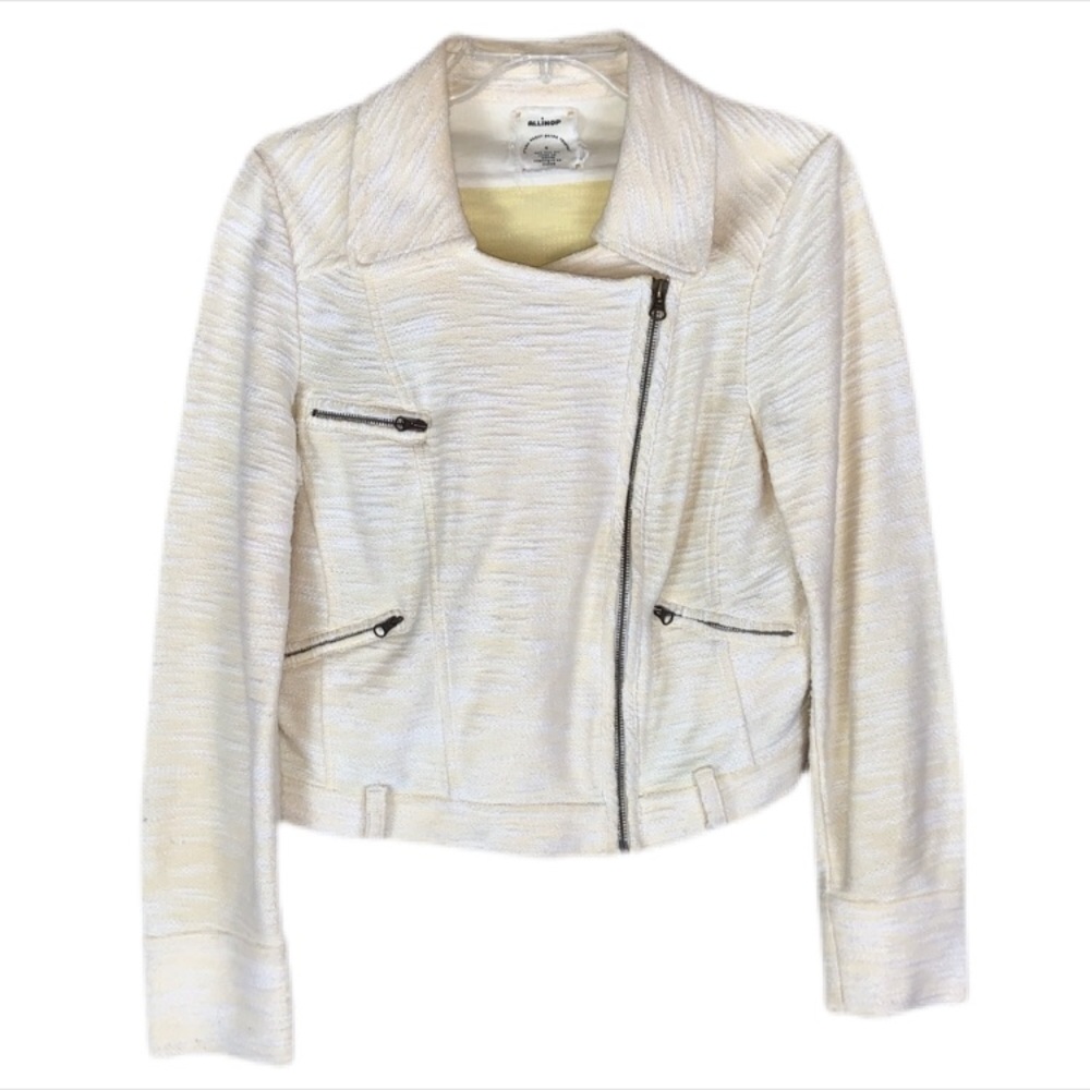 Anthropologie Moto Zip Jacket - Picture 3 of 5